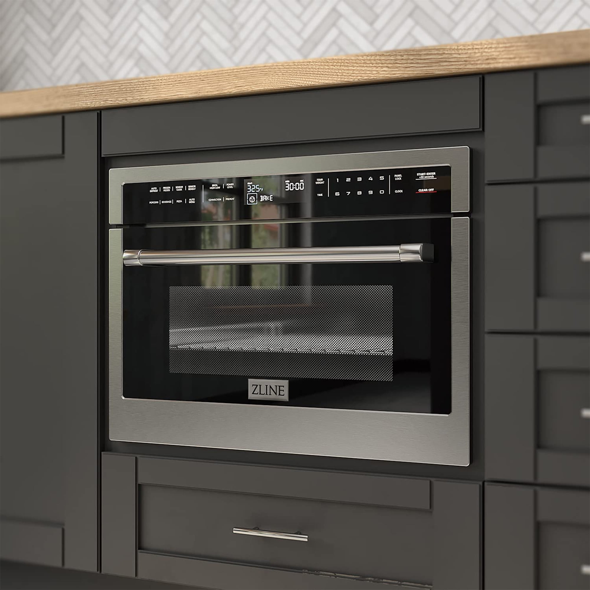 ZLINE 24" Microwave Oven in Stainless Steel