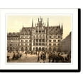 thumbnail image 2 of Historic Framed Print, New City Hall Munich Bavaria Germany, 17-7/8" x 21-7/8", 2 of 9