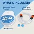 thumbnail image 4 of Outdoor Foot Operated Dog Waterer, Easy Activate Drinking Nozzle With Connecting Hose, Ensures Fresh Hydration For Pets When Away, 4 of 7