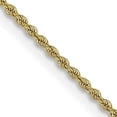 thumbnail image 2 of Avariah Diamonds Solid 14K Yellow Gold 2.2mm Regular Rope with Lobster Lock Chain - 5.5" Bracelet, 2 of 8