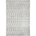 thumbnail image 2 of nuLOOM Mila Moroccan Diamond Area Rug, 9' x 12', Off White, 2 of 9