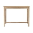 thumbnail image 3 of Linon Cessford Counter Height Pub Table, 36" Tall, Distressed Brown, 3 of 7
