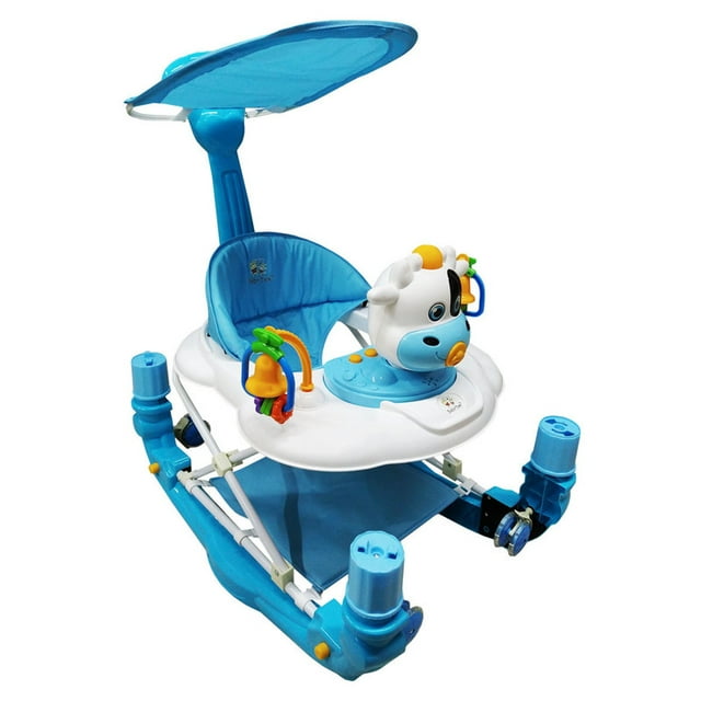 Andadera Mecedora BabyTek Vaca Azul