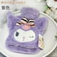 thumbnail image 3 of Botella de agua caliente de Hello Kitty, calentador de manos de felpa Sanrio Kulomi, artefacto lindo de Anime Kawaii, regalo de Halloween, Invierno, 3 of 4