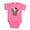 Raspberry, variant on CafePress - Red Day Of The Dead Sugar Skull Baby Elephant Body - Cute Infant Bodysuit Baby Romper - Size Newborn - 24 Months