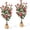 Red, variant on 45" H Artificial Tree 2 Pack - Woven Planter with 28 ,Faux for Office Decor & Indoor Outdoor Wedding Decor(red)