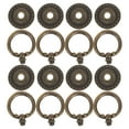 thumbnail image 2 of LOLIPPYY 8pcs Vintage Antique Drop Pulls - Round Drawer Handles with Single Mounting Hole - Cabinet Knobs for Nightstand and Dressing Drawer, 2 of 7