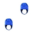 thumbnail image 3 of Naiovety Cascos de fútbol de seguridad deportiva para adultos, protección anticolisión, protector de cabeza transpirable para ejercicio de fútbol, Azul L 2piezas Naiovety CBP212954, 3 of 6