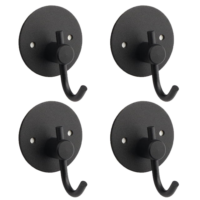 Ganchos adhesivos, ganchos de pared, ganchos para toallas para abrigo/bata/toallas, se pegan en el baño/cocina, paquete de 4