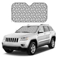 thumbnail image 2 of Fuzoiu Snake Print Car Windshield Sunshade,Foldable Reflective Sun Visor,Windshield Sun Shade,UV Rays Sun Visor Shade,Auto Front Sun Shield Shade-Medium, 2 of 8