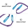 thumbnail image 2 of CTIRCHIU Lift Sling Strap Polyester Flat Lifting Belt with Double Buckle for Construction Hoisting, 2 of 7