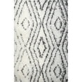 thumbnail image 2 of nuLOOM Bristowe Diamond Cozy Soft & Fluffy Shag Area Rug, 8' 10" x 12', Beige, 2 of 2