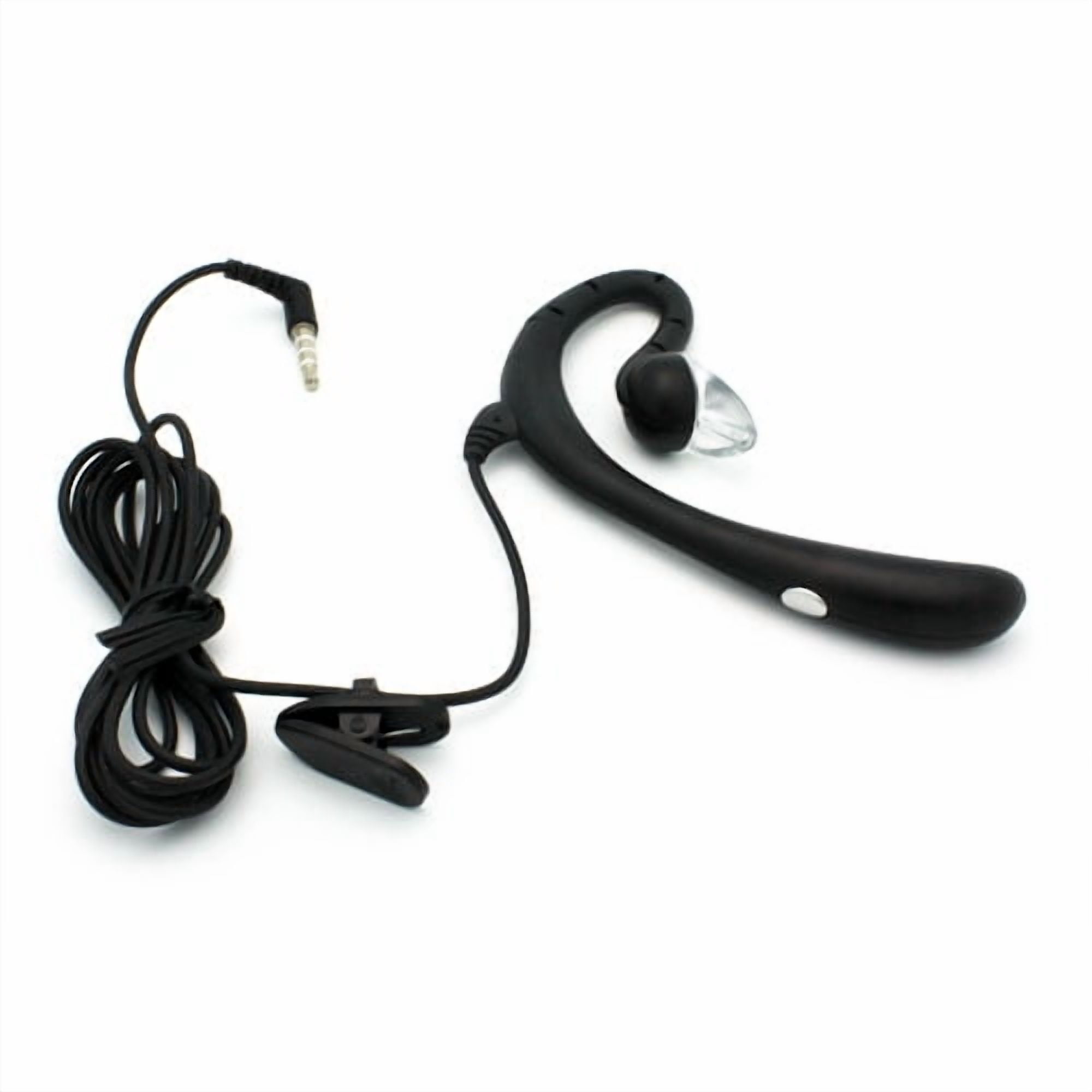 Wired Mono Headset Earphone w Mic for Motorola Moto G 5G (2022)/Moto G 5G (2023)/Moto 5G (2024)/Moto 5G (2025) - Headphone 3.5mm Single Earbud Hands-free Microphone Over-the-ear