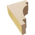 thumbnail image 6 of 2"W x 4"D x 6"H Classic Mediterranean Rough Cedar Woodgrain TimberThane Corbel, Primed Tan, 6 of 6
