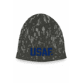 thumbnail image 3 of United States Air Force USA Military Uncuffed Reversible Knit Beanie Hat, 3 of 4