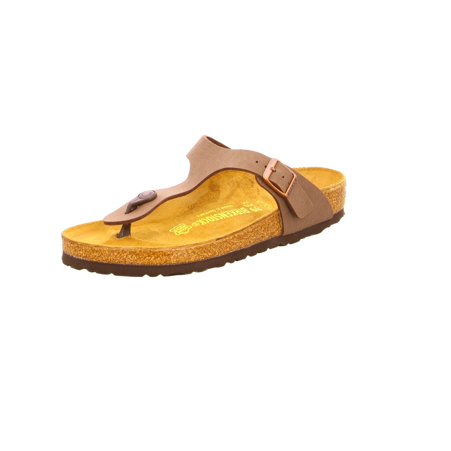 Birkenstock Women s Gizeh Soft Footbed Sandal Metallic Copper Leather EU 36 R Walmart