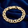 thumbnail image 4 of Pompeii Men's Marine Link 14k Gold (42gram) or Platinum (68gram) 10.5mm Bracelet 8.75" (,), 4 of 5