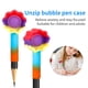 thumbnail image 3 of Cubierta de silicona para bolígrafo de colores del Arcoíris juguetes de Tmvgtek burbujas antiestrés para aliviar el estrés suministros escolares para niños y adultos regalo de clas, 3 of 9