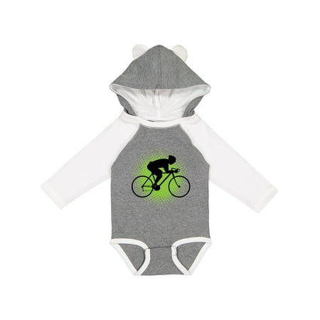 

Inktastic Cycling Bicycle Racing Biking Gift Baby Boy Long Sleeve Bodysuit