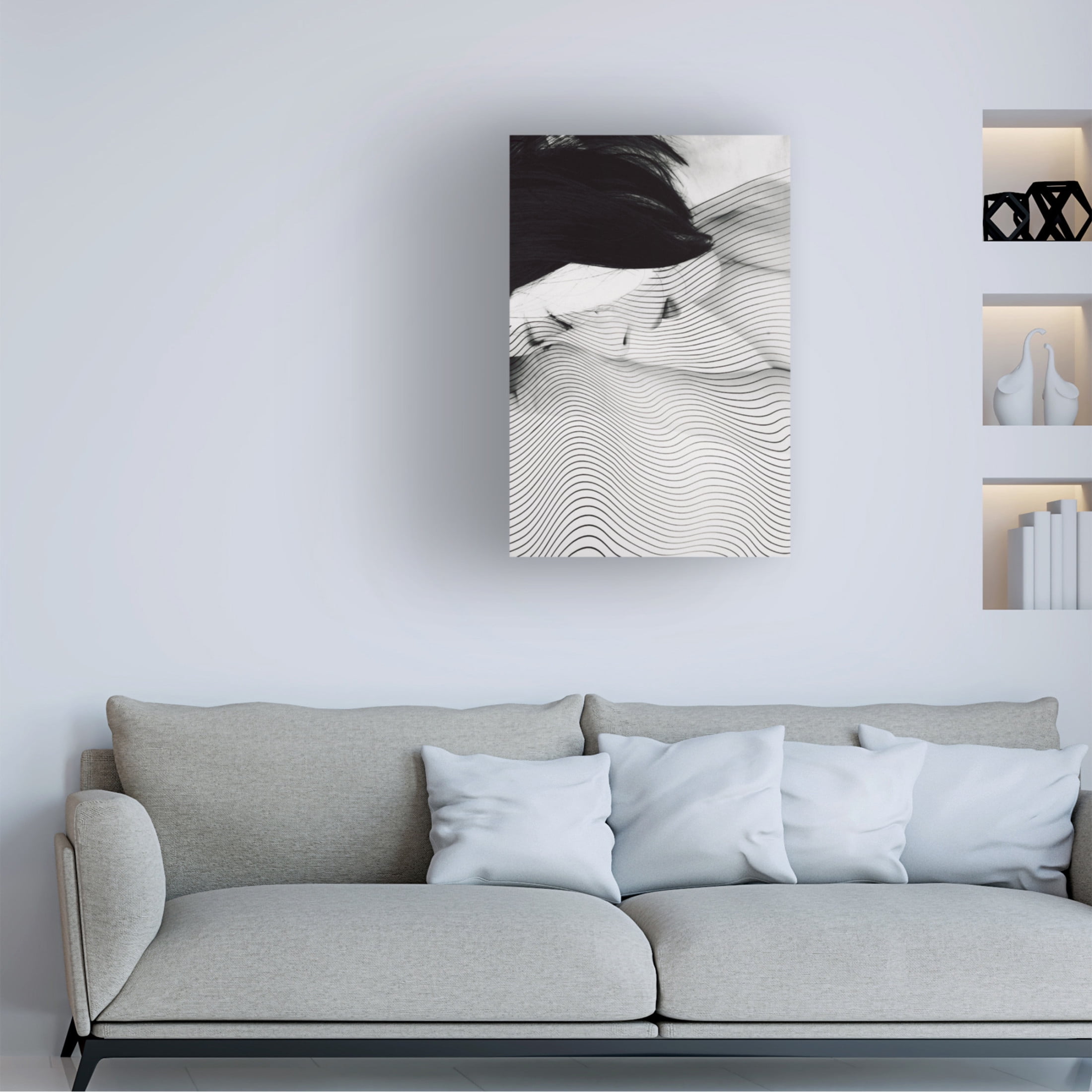 Trademark Fine Art Midoriselfphoto   selfportrait Canvas Wall Art