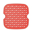 thumbnail image 3 of OUSITAID Doublure de Friteuse à Air Chaud Tapis en Silicone Réutilisable Résistant à la Chaleur Tapis Perforé pour Four 9 Pouces, 3 of 10