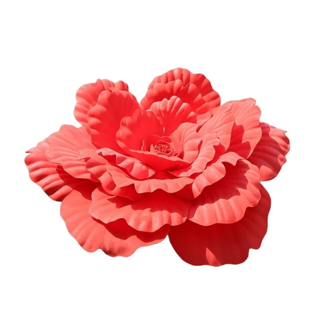 1 pieza de peonías simuladas de nuevo estilo de 80 cm (sin incluir la base) for exhibición y arreglo floral de ramo grande en eventos al aire libre