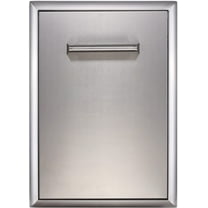 Edgestar E160tr1 16" Wide Pull Out Waste Receptacle - Stainless Steel