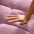 thumbnail image 4 of AISWORD Convertible Sofa Bed, 3 in 1 Pull Out Sleeper Loveseat Couch with Storage, Pink, 4 of 6