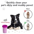 thumbnail image 3 of Limpiador Portátil Dexas Fucsia MudBuster para Perros y Gatos, 3 of 5