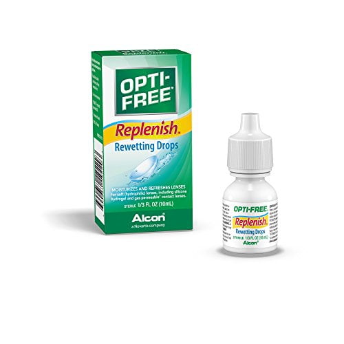 Opti-Free Replenish Gouttes Réhumidifiantes, 10 Ml