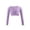 V52-Purple, variant on WhouRiu Girls Long Sleeve Ballet Dance Shirts Kids Solid Color V Neck Ruched Crop Tops 2-16 Years
