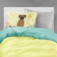 thumbnail image 2 of Carolines Treasures BB6117PILLOWCASE Easter Eggs Brindle Boxer Fabric Standard Pillowcase Standard multicolor, 2 of 2
