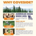 thumbnail image 4 of Coveside Backyard Bird House - Wooden Pine Nesting Box with 1.5" Entry Hole, Slate Predator Guard & Side Access - Durable Outdoor Birdhouse for Bluebirds, Wrens, Chickadees & More - Made in USA, 4 of 8