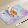 thumbnail image 1 of PEONAVET Throw Blanket Heated Mat Winter Carpet Chair Cushion, 1 of 6