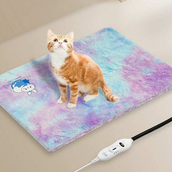 PEONAVET Throw Blanket Heated Mat Winter Carpet Chair Cushion