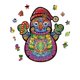 thumbnail image 1 of Christmas Snowman Irregular 3D Animal Puzzle 200 piezas (mediano) LingWen 8390611459611, 1 of 1