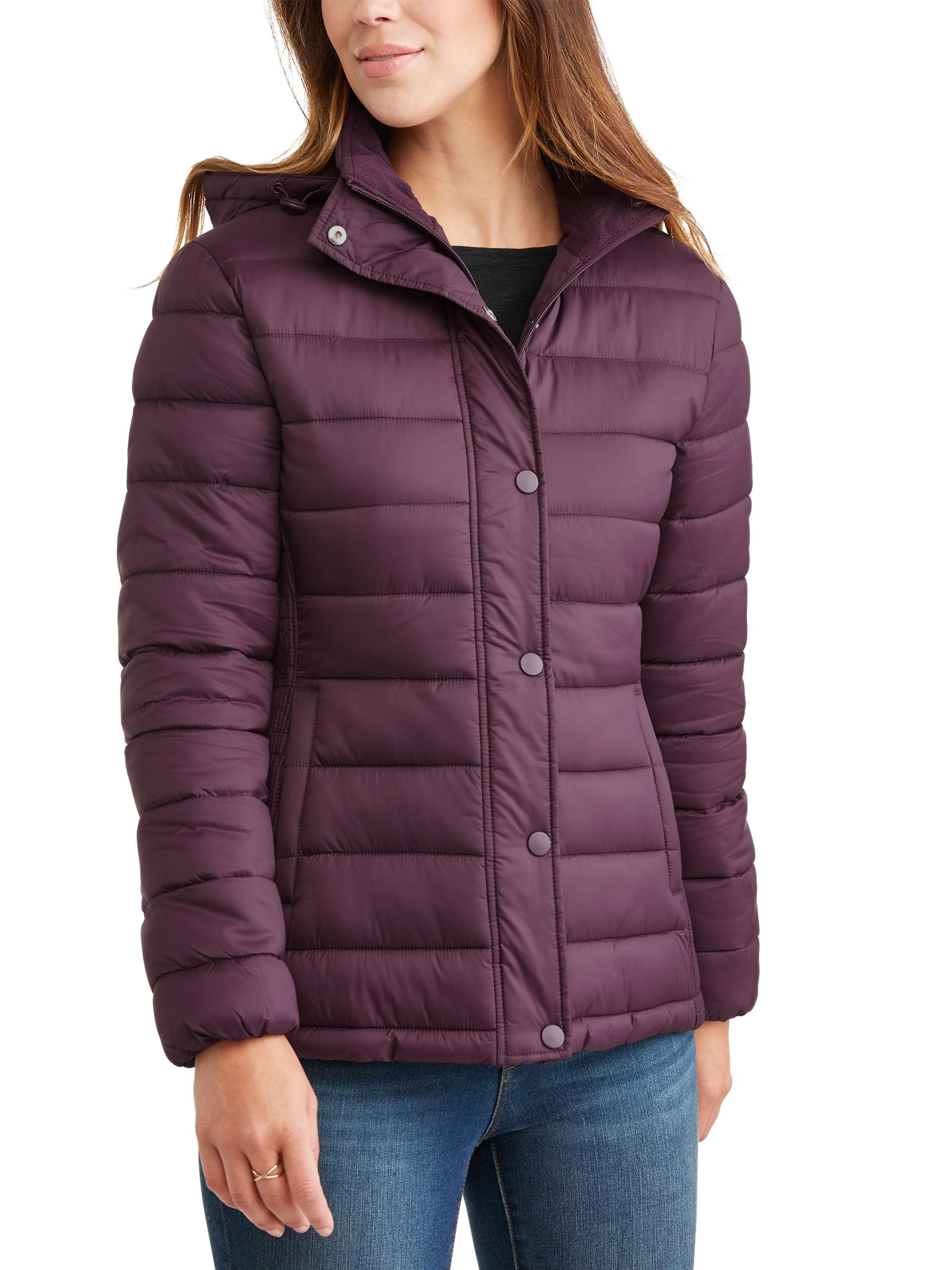 puffer jacket women walmart