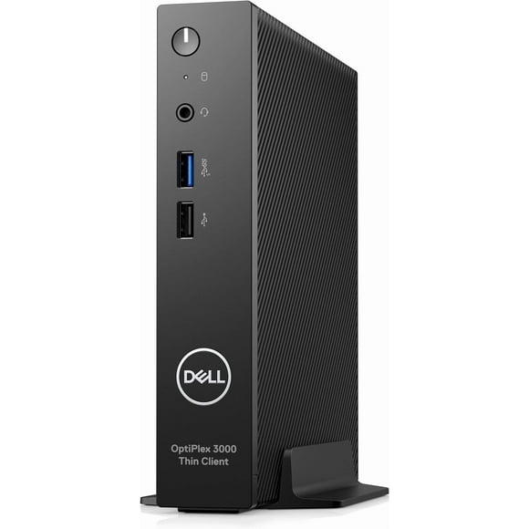Refurbished (Good) Dell OptiPlex 3000 Thin Client (Intel Pentium Silver N6005, 8GB RAM, 256GB SSD, Windows 10 IoT Enterprise LTSC 2021) - Black (W24T2)
