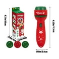 thumbnail image 3 of Darzheoy Christmas Flashlights for Kids, Cartoon Kids Projector Flashlight, 24 Patterns Handheld Flashlight Projector, Christmas Slide Torch Toy for Stocking Stuffer, 3 of 7