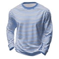 thumbnail image 3 of BJUTIR Boys T Shirts Long Sleeve Graphic Tee With Stripes And Print For Casual Comfort Basic Top Size 7-8 Years, 3 of 6