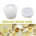 thumbnail image 2 of CAROOTU Jar Stencil with Lid Multifunctional DIY Crafts Silicone Template Handmade Jewelry Box Candle, 2 of 6