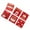style A, variant on BLESIYA 6Pcs Chinese Lunar New Year Red Envelopes Gifts Lucky Envelopes for Children A