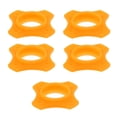 thumbnail image 1 of Juego de 5 anillos antideslizantes para micrófono de repuesto Yuyangstore Anillo de deslizamiento del micrófono naranja, 1 of 7
