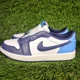 thumbnail image 1 of N I-K-E A i r-Jor-dan 1 Retro OG Low Mens Sz 9.5 Obsidian Blue Black White CZ0790-400, 1 of 6