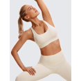 thumbnail image 4 of Sostén CRZ YOGA Naked Feeling con tirantes y copas acolchadas para yoga Blanco XL, 4 of 6