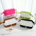 thumbnail image 4 of YOOLIFE Initial Makeup Bag for Women Travel Double Layer Cosmetic Bag Cute Makeup Bag Waterproof Toiletry Bag Personalized Gifts for Women, 4 of 8