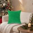 thumbnail image 3 of Boho Corduroy Throw Pillow Covers,Decorative Striped Square Cushion Covers for Sofa,Couch,Living Room,Bed,Modern Farmhouse Home Decor for Fall,Thanksgiving,Halloween Seasonal Decorations, 3 of 3