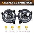thumbnail image 3 of AMERICAN MODIFIED LED Halo Headlights for 18-22 Wrangler JL/Gladiator JT, 3 of 8