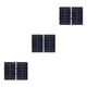 thumbnail image 3 of Yuarrent 2 piezas de luz solar de pared decorativa impermeable a prueba de lluvia con pilas recargables lámpara recargable 4 cuentas cálidas Type1 NO1, 3 of 6