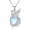 Phoenix, variant on Peacock/Phoenix Necklace for Women 925 Sterling Silver Moonstone Animals Pendant Necklace Jewelry Gifts for Women